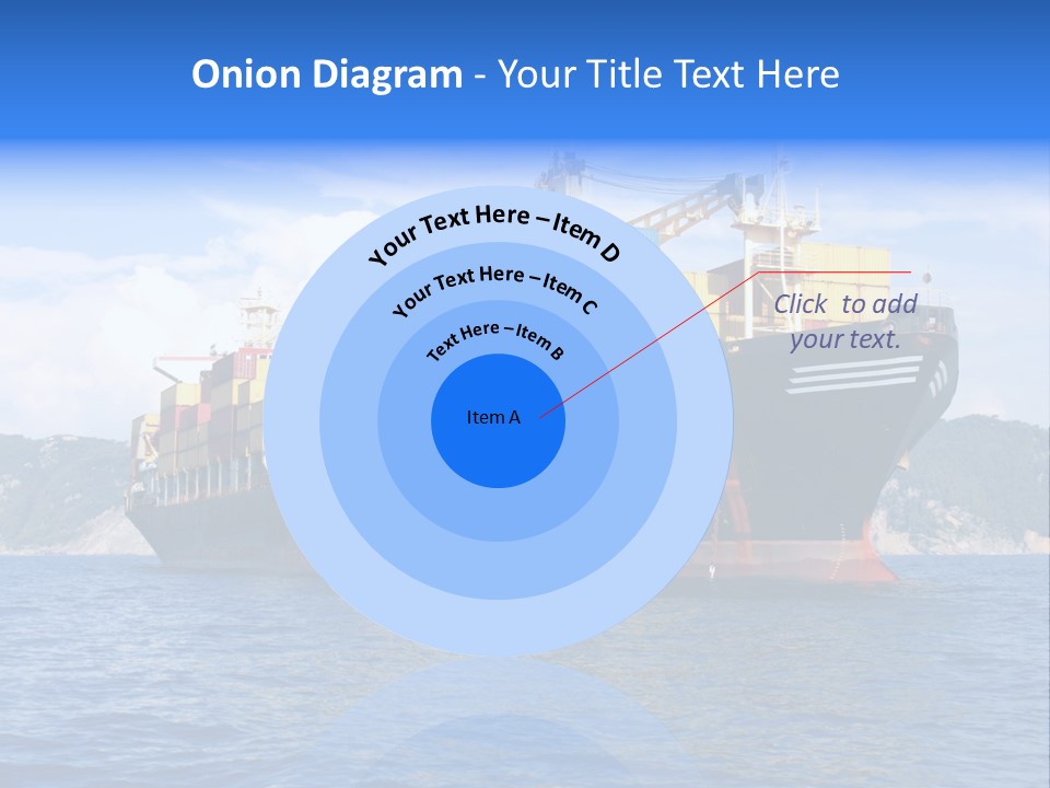Boat Industry Freight PowerPoint Template