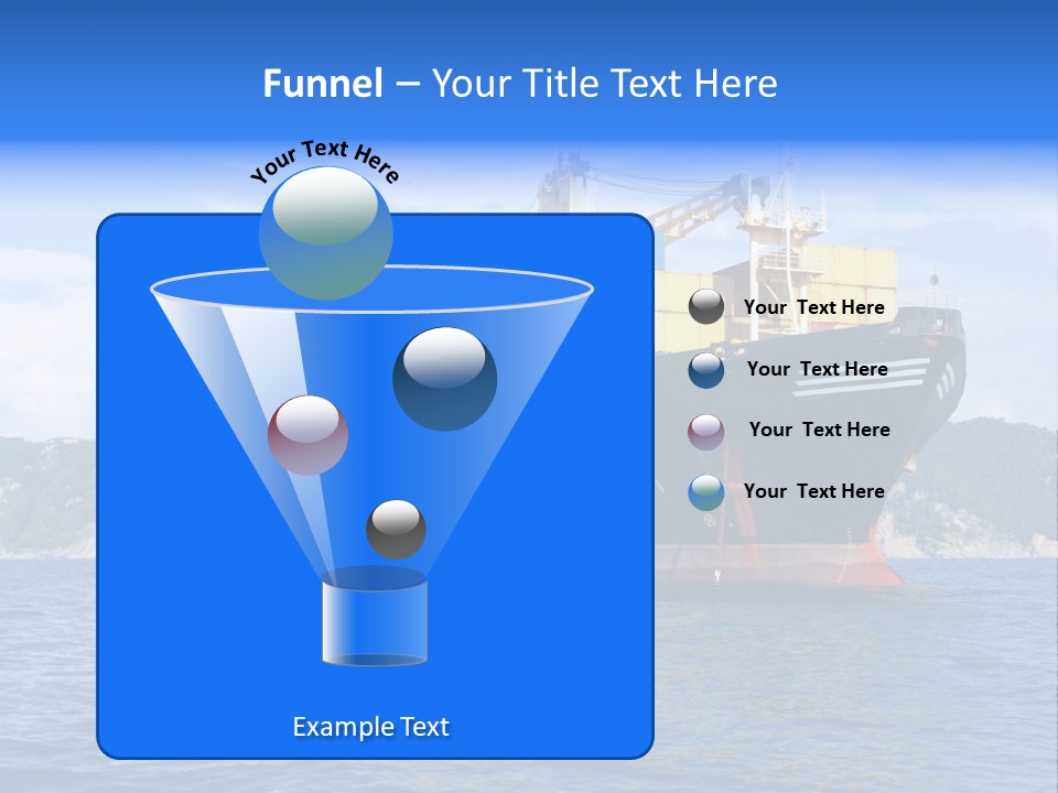 Boat Industry Freight PowerPoint Template