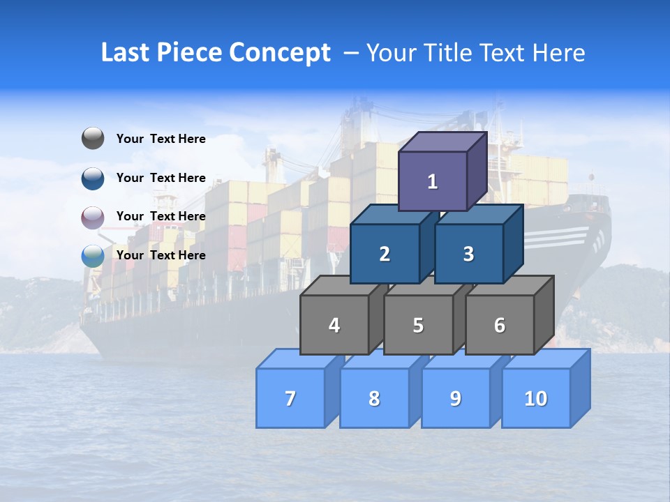 Boat Industry Freight PowerPoint Template