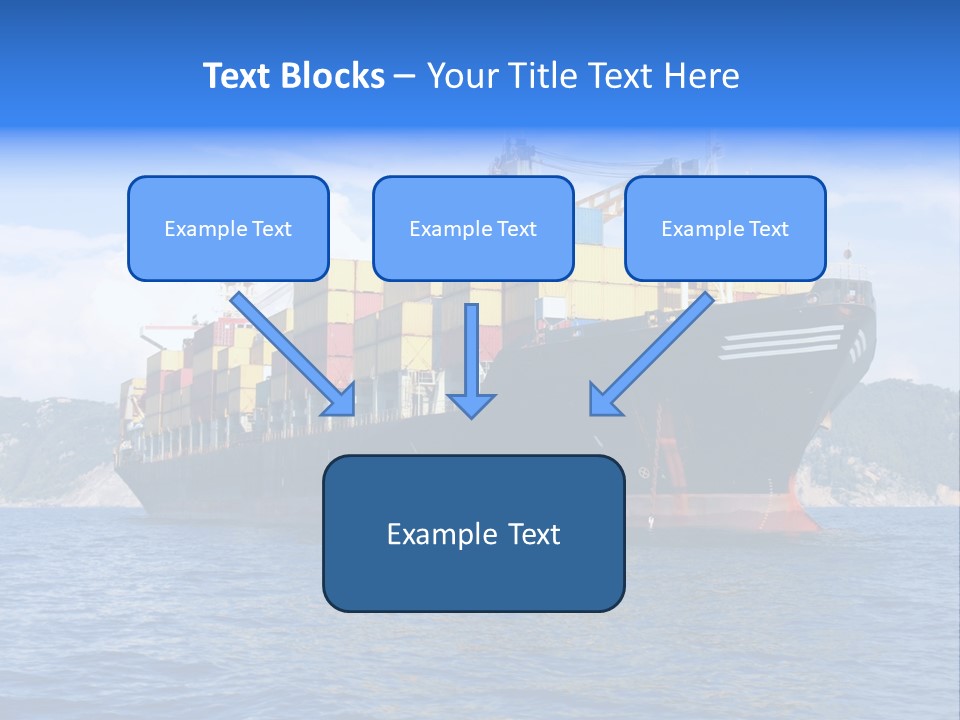 Boat Industry Freight PowerPoint Template
