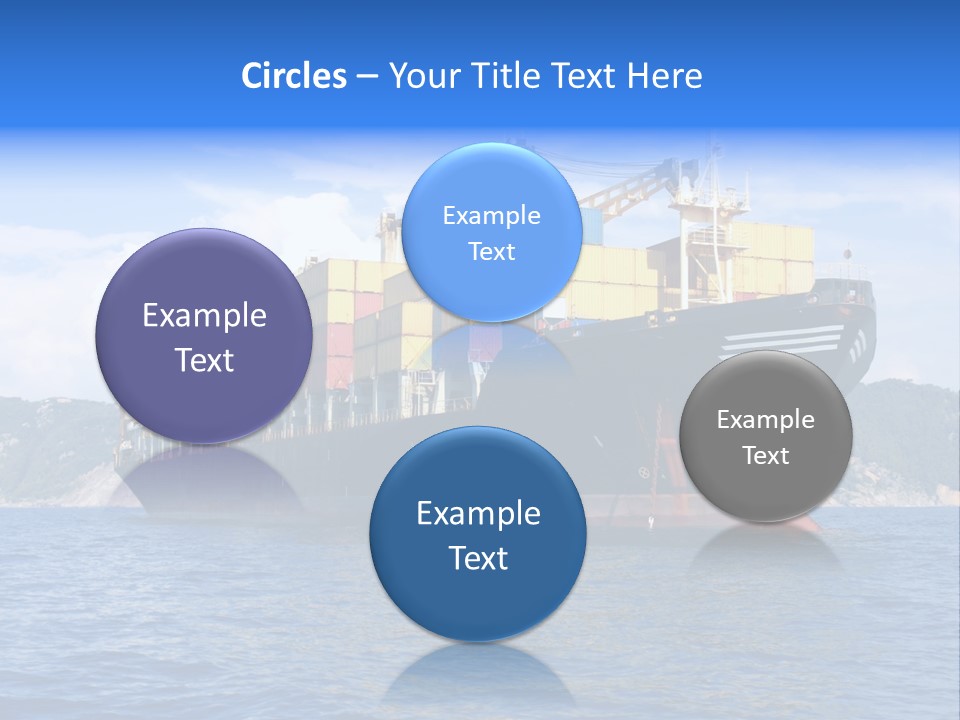 Boat Industry Freight PowerPoint Template