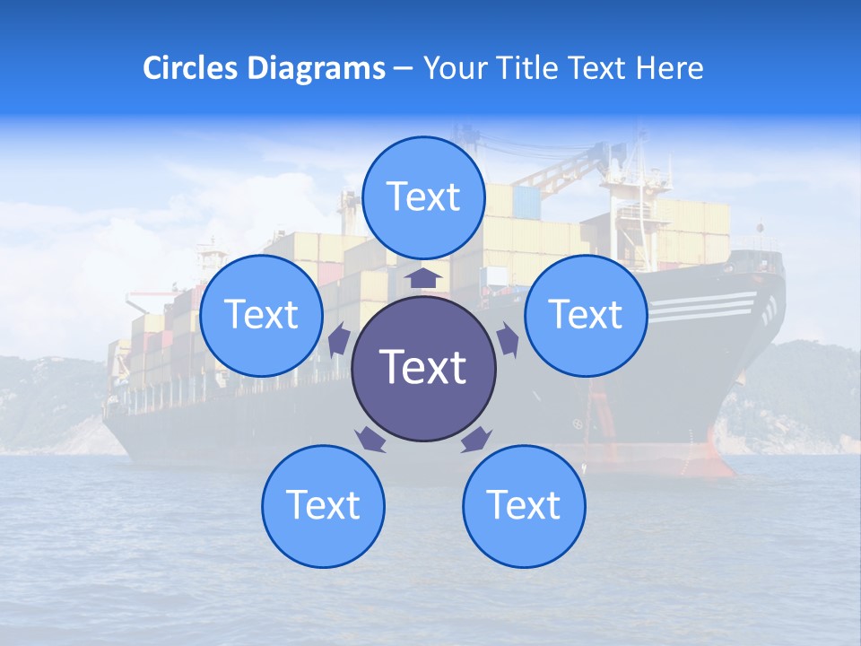 Boat Industry Freight PowerPoint Template