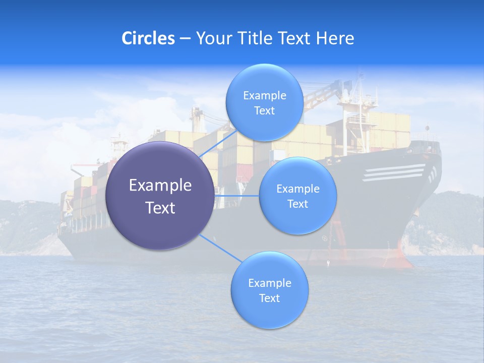 Boat Industry Freight PowerPoint Template