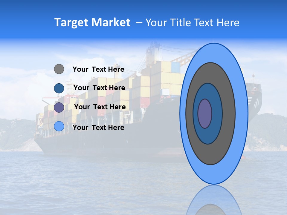 Boat Industry Freight PowerPoint Template