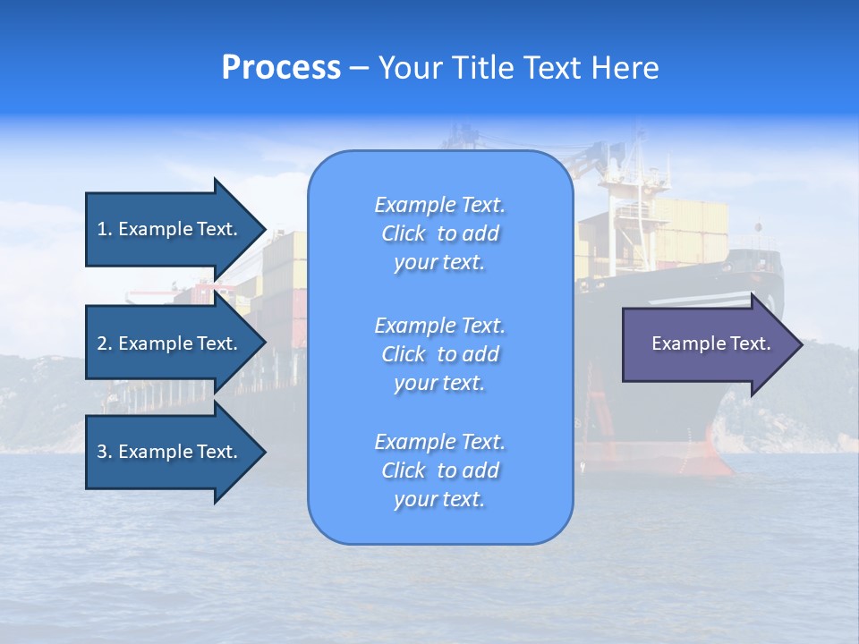 Boat Industry Freight PowerPoint Template