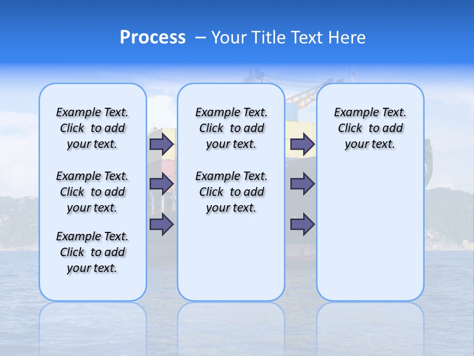 Boat Industry Freight PowerPoint Template
