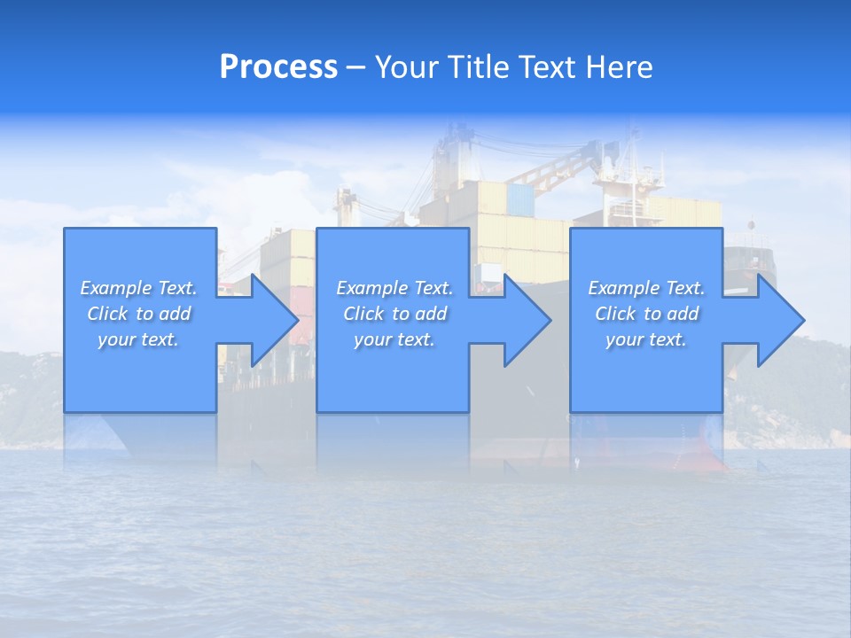 Boat Industry Freight PowerPoint Template
