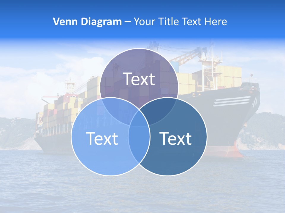 Boat Industry Freight PowerPoint Template