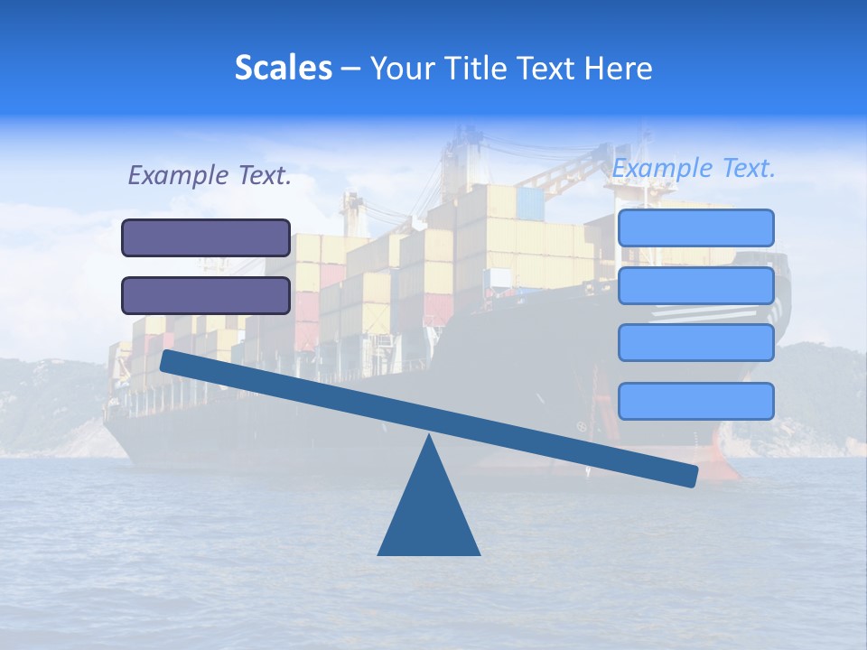 Boat Industry Freight PowerPoint Template