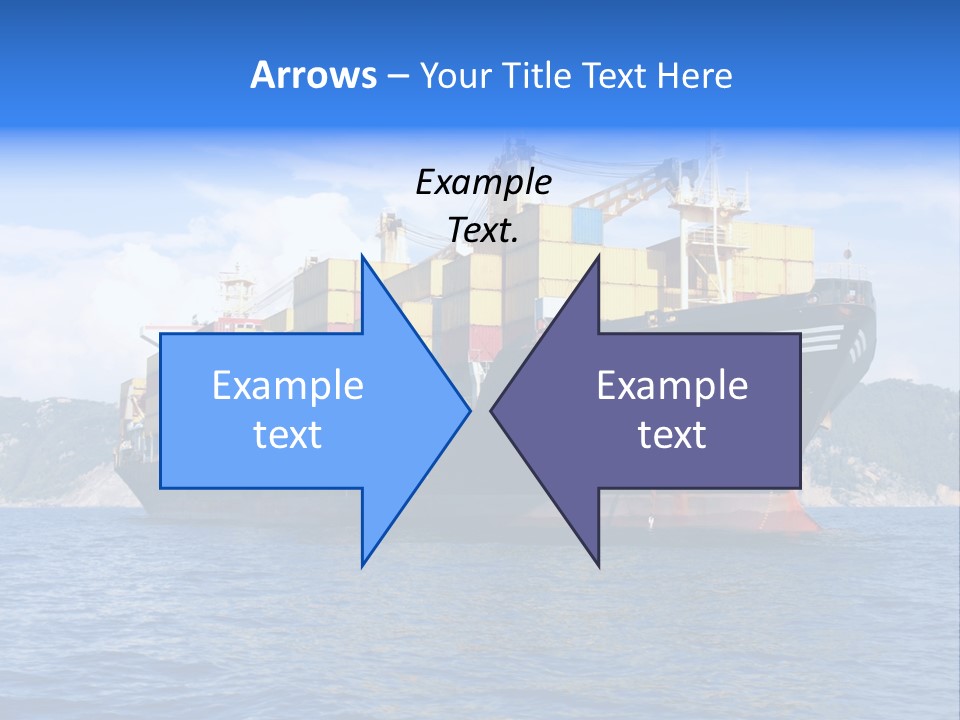 Boat Industry Freight PowerPoint Template