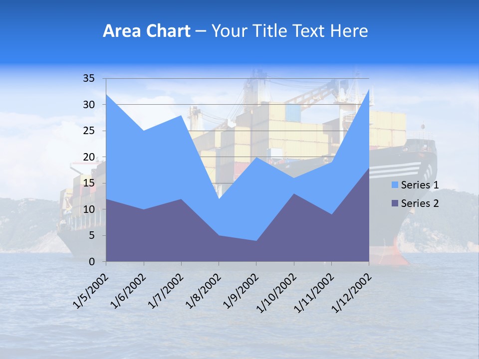 Boat Industry Freight PowerPoint Template