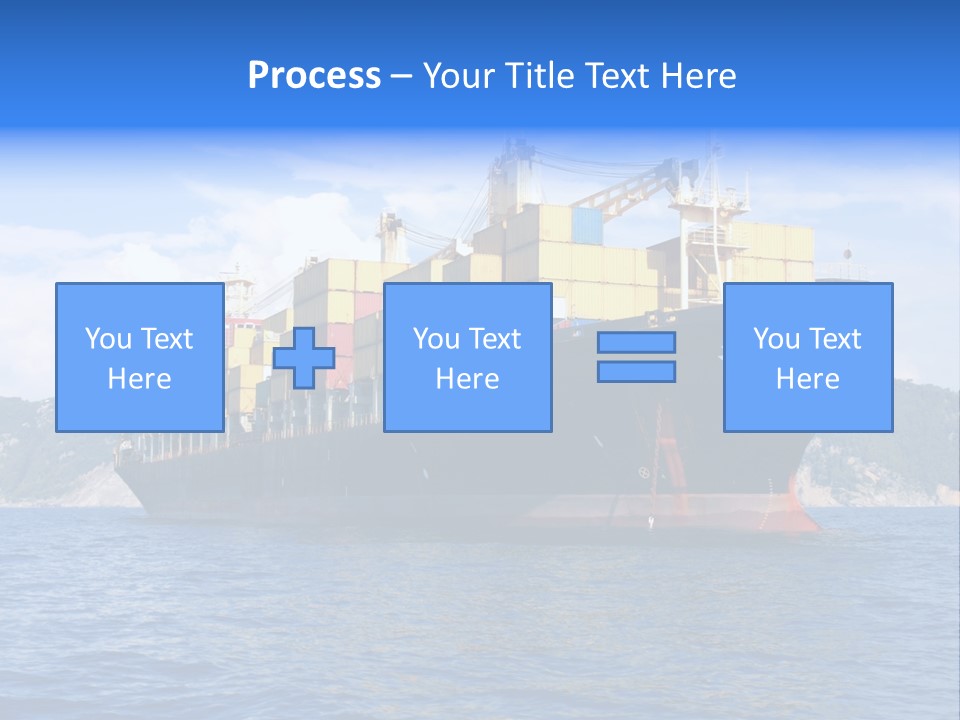 Boat Industry Freight PowerPoint Template