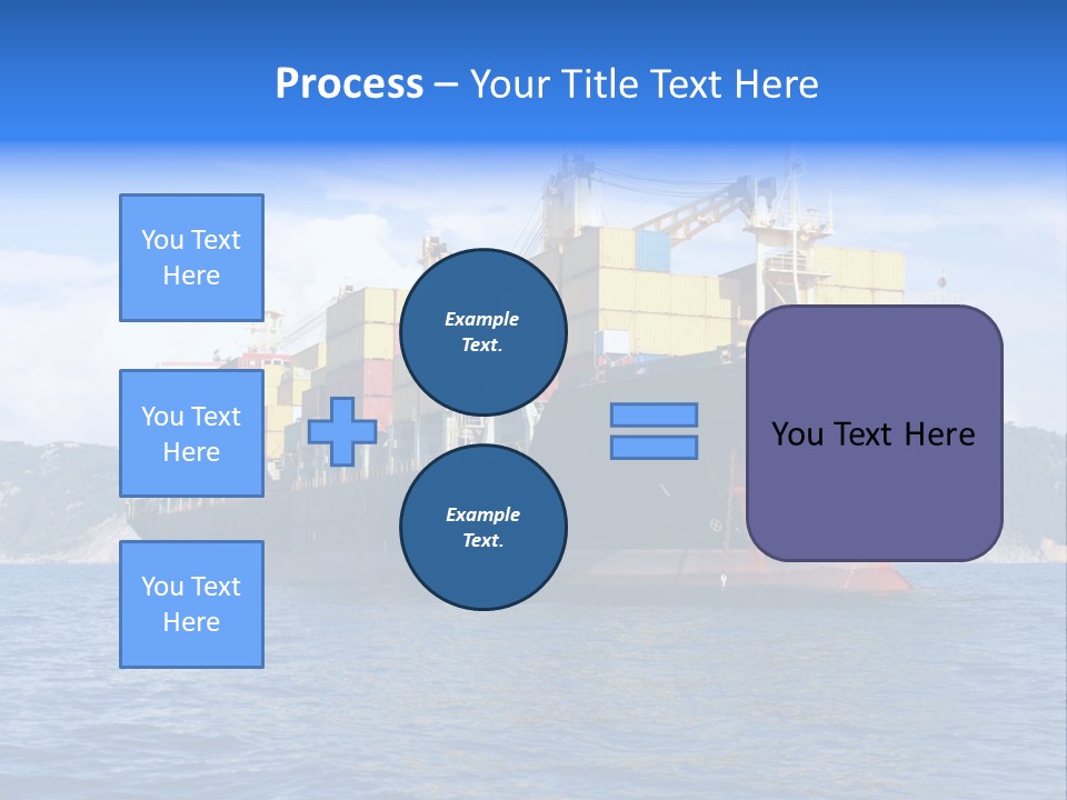 Boat Industry Freight PowerPoint Template