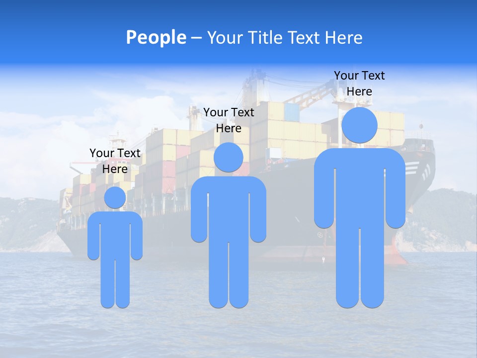 Boat Industry Freight PowerPoint Template