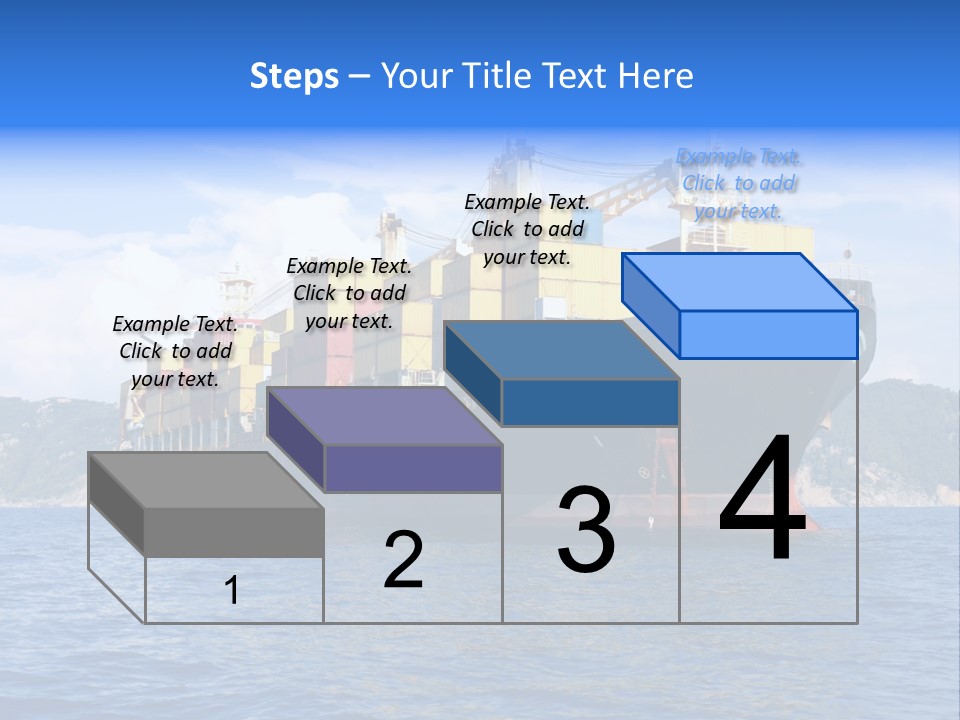 Boat Industry Freight PowerPoint Template
