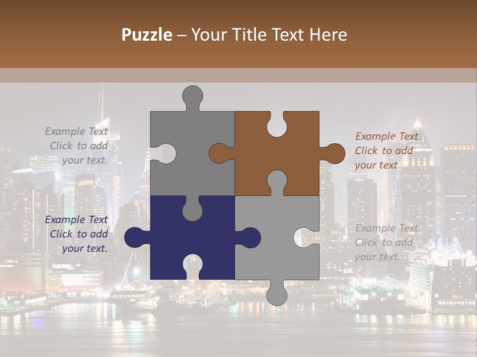 United States Urban Nyc PowerPoint Template