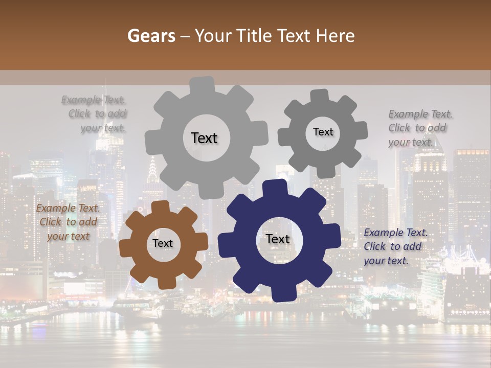 United States Urban Nyc PowerPoint Template