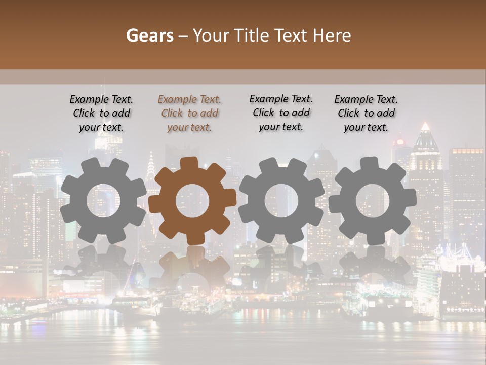 United States Urban Nyc PowerPoint Template