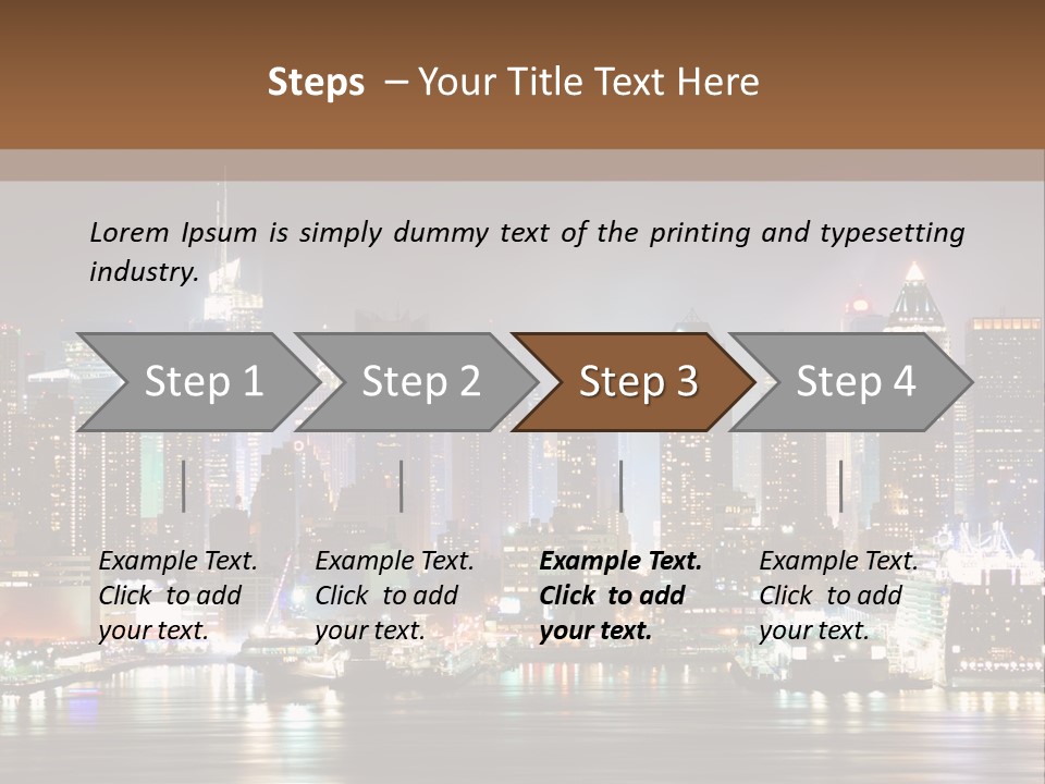 United States Urban Nyc PowerPoint Template