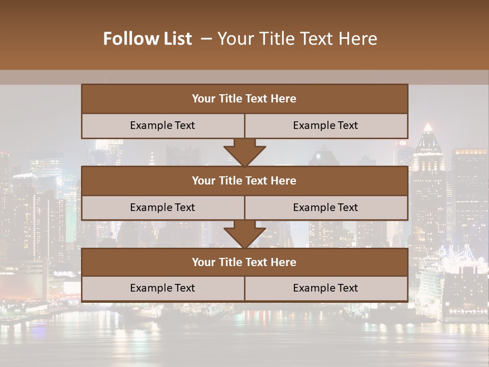 United States Urban Nyc PowerPoint Template