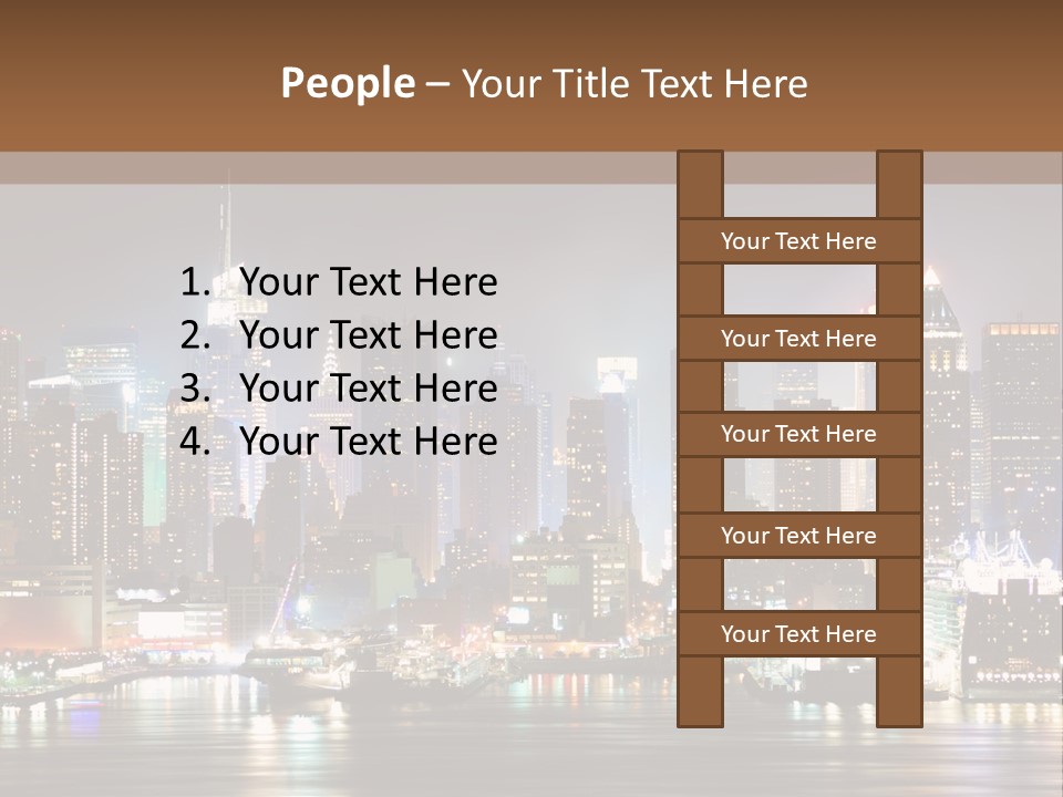 United States Urban Nyc PowerPoint Template