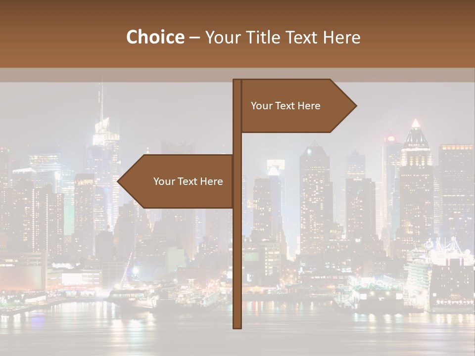 United States Urban Nyc PowerPoint Template