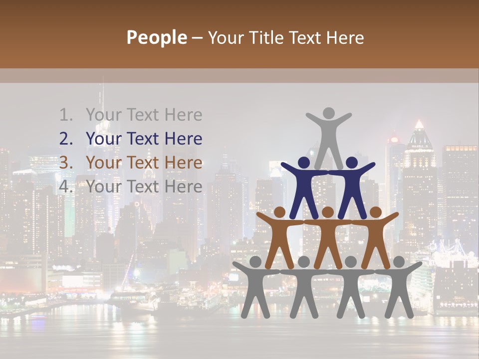 United States Urban Nyc PowerPoint Template