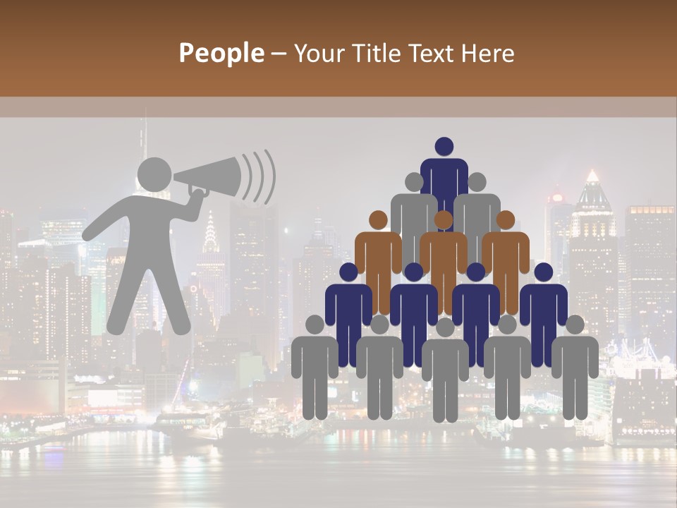United States Urban Nyc PowerPoint Template