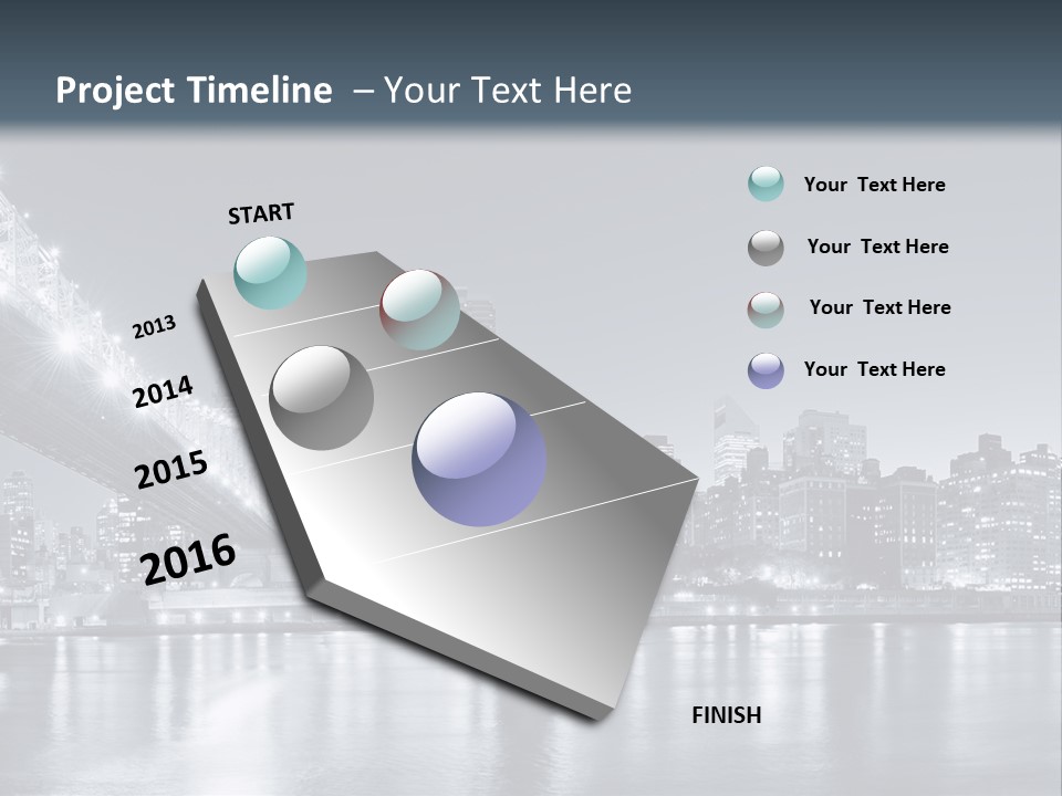 View Evening York PowerPoint Template