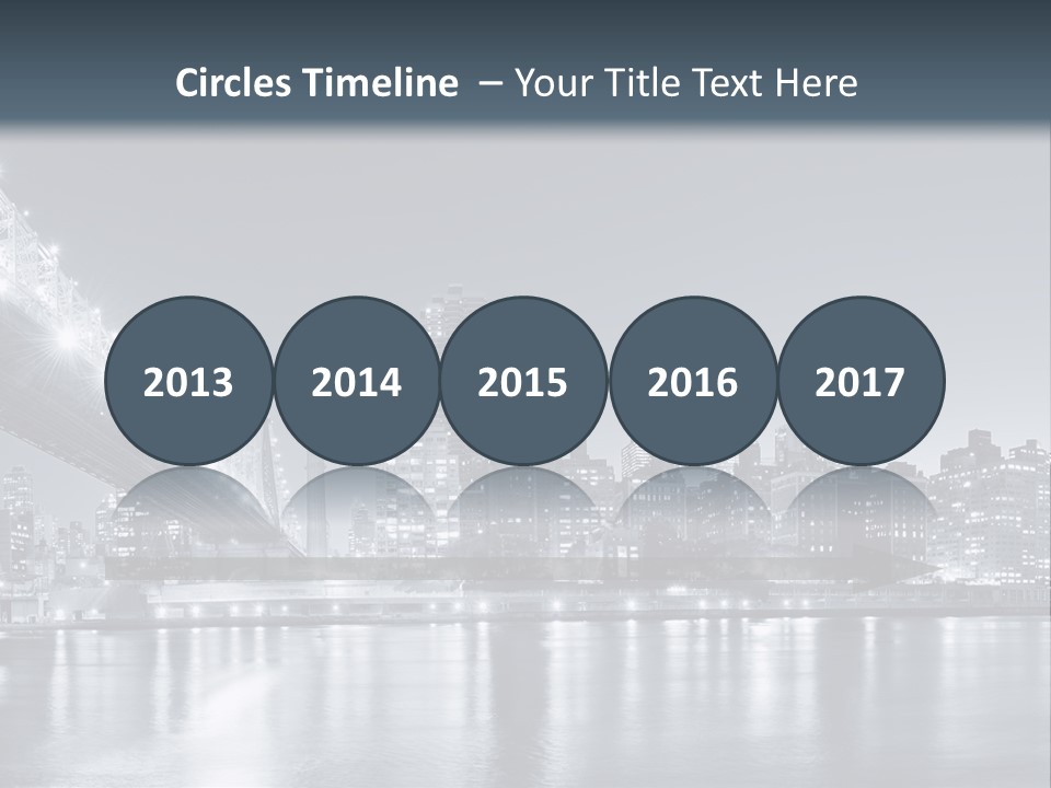 View Evening York PowerPoint Template