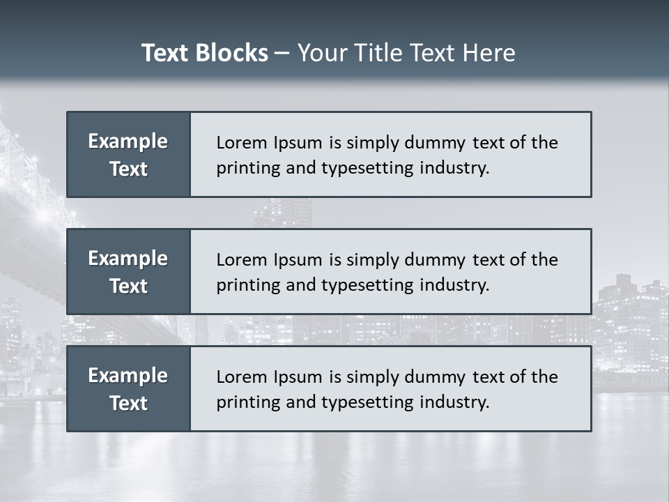 View Evening York PowerPoint Template