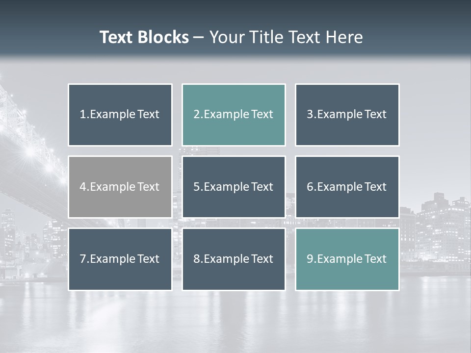 View Evening York PowerPoint Template