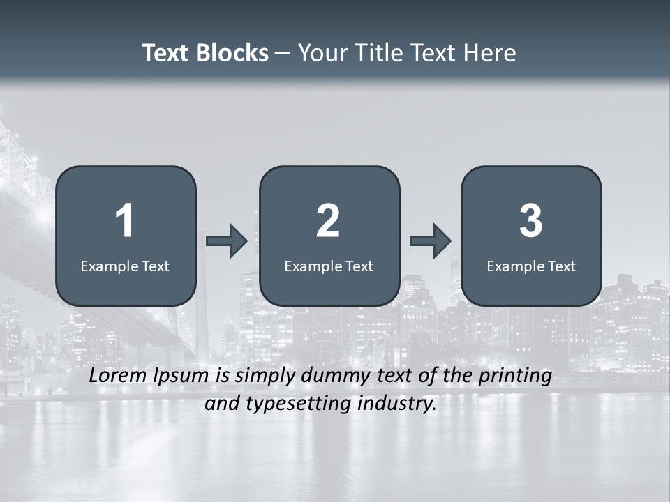 View Evening York PowerPoint Template