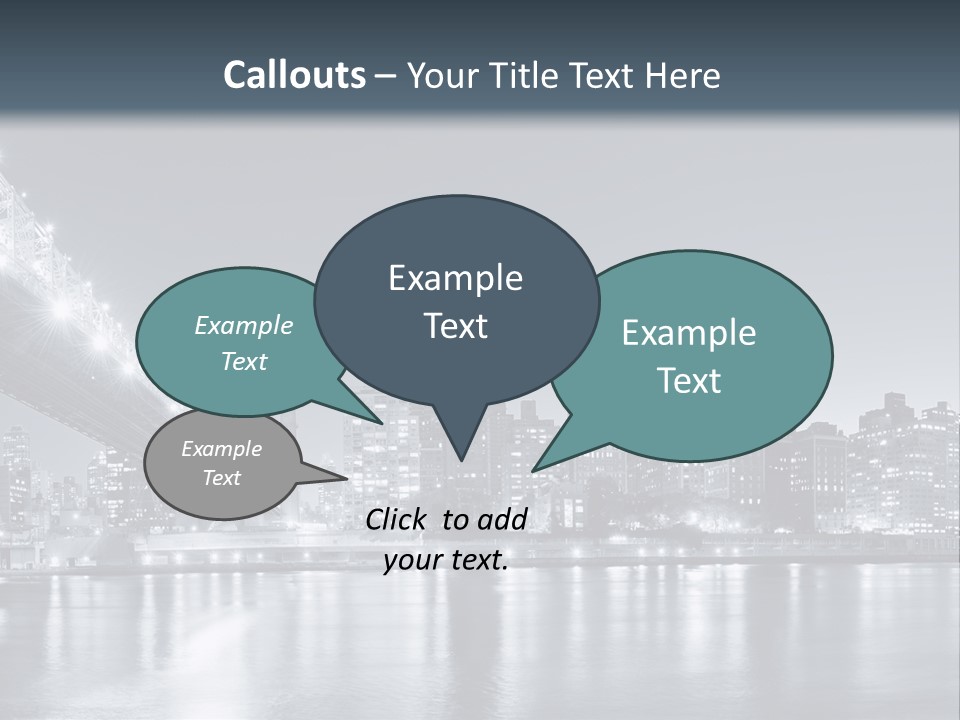 View Evening York PowerPoint Template