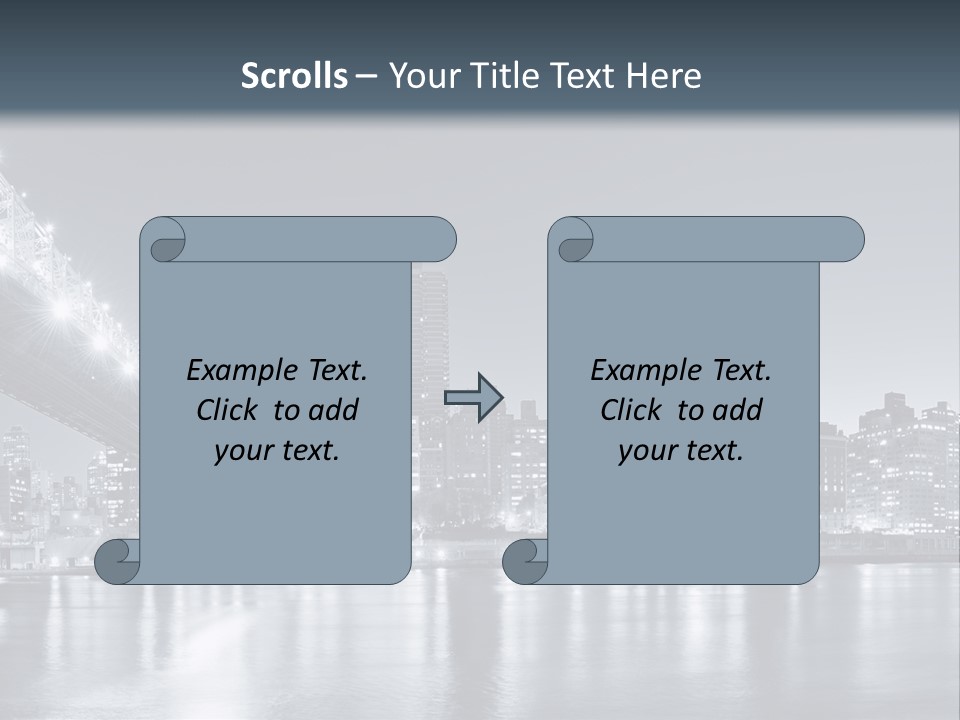 View Evening York PowerPoint Template