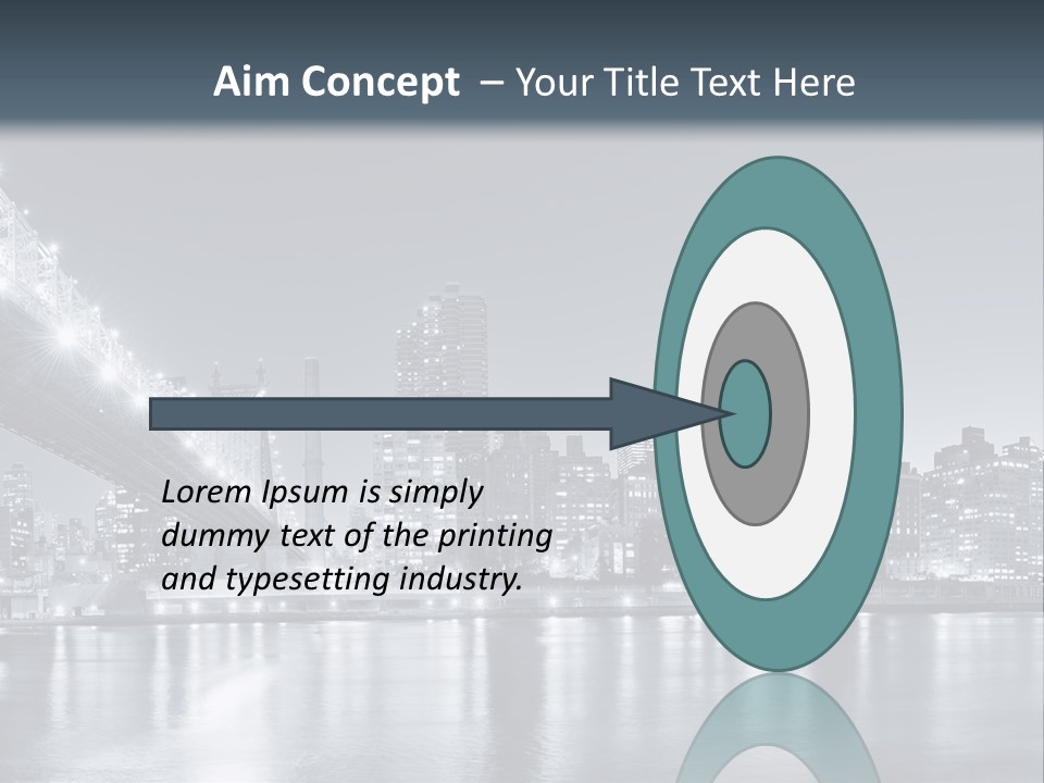 View Evening York PowerPoint Template