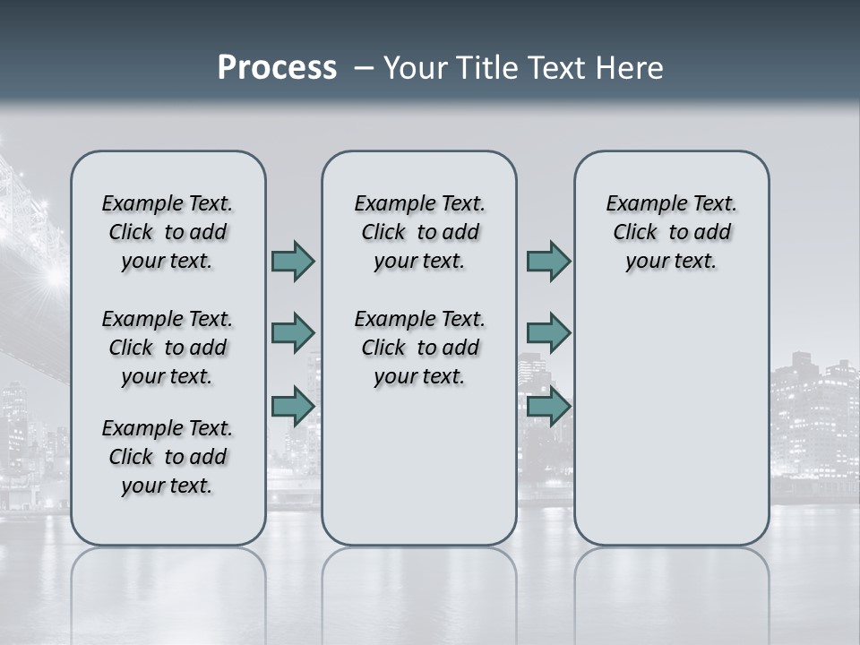 View Evening York PowerPoint Template