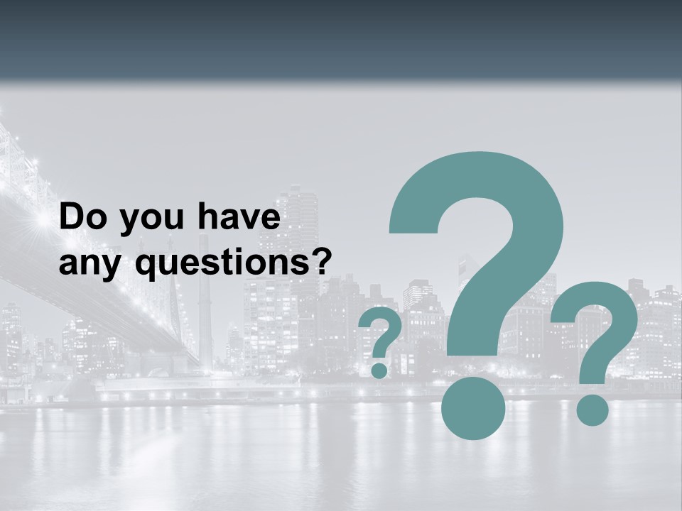 View Evening York PowerPoint Template