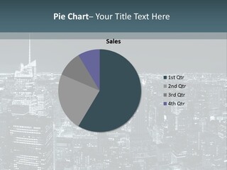 Street Panorama Colorful PowerPoint Template