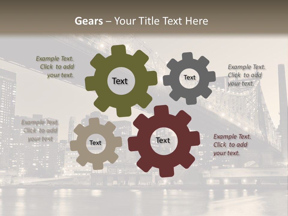 View Famous Skyline PowerPoint Template