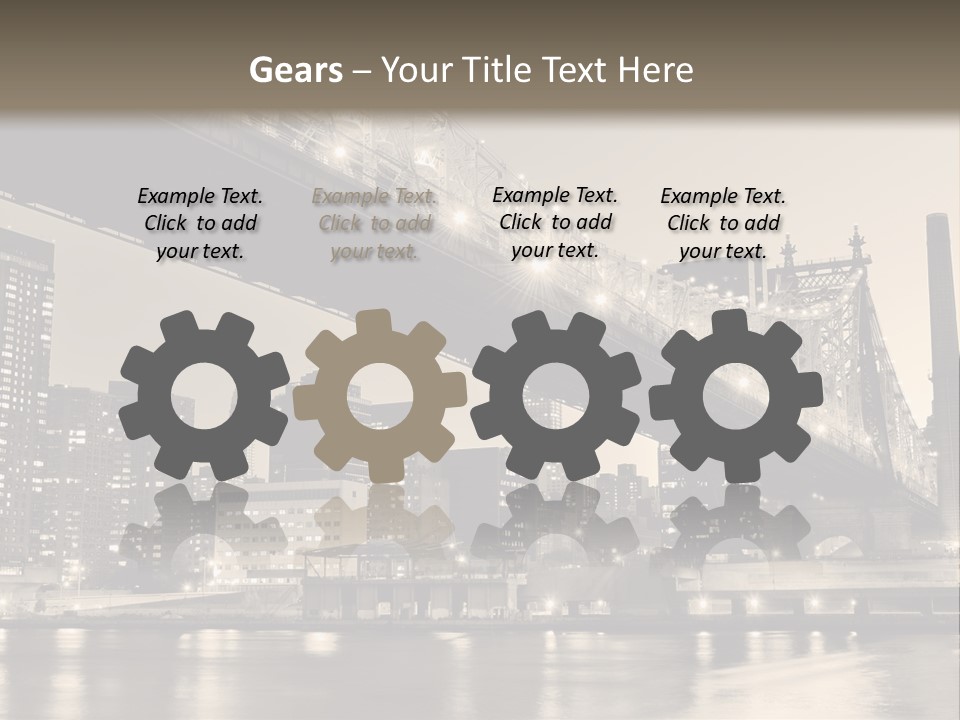 View Famous Skyline PowerPoint Template