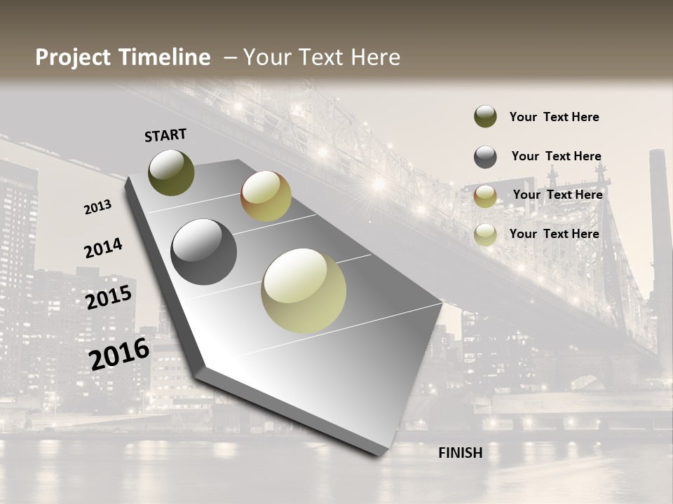 View Famous Skyline PowerPoint Template