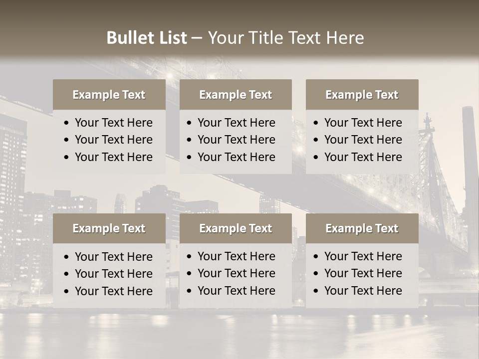 View Famous Skyline PowerPoint Template