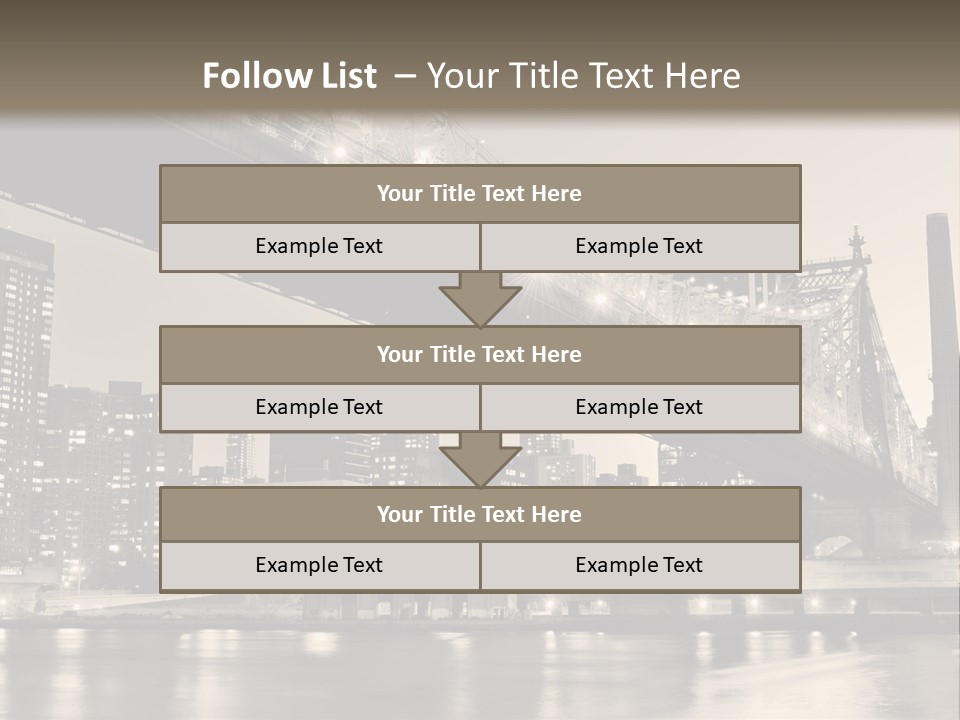 View Famous Skyline PowerPoint Template
