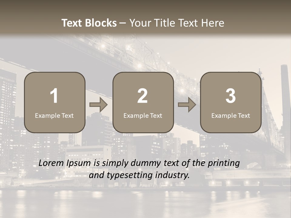 View Famous Skyline PowerPoint Template