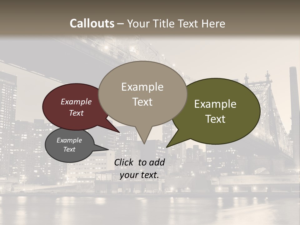 View Famous Skyline PowerPoint Template