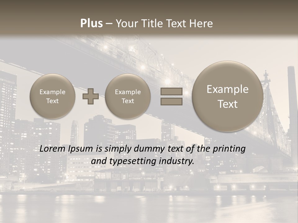View Famous Skyline PowerPoint Template