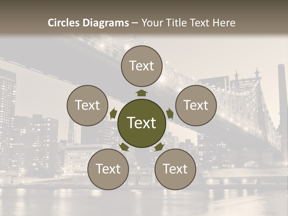 View Famous Skyline PowerPoint Template