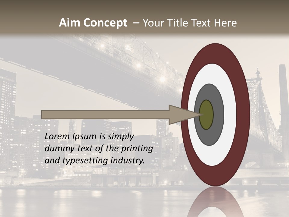 View Famous Skyline PowerPoint Template