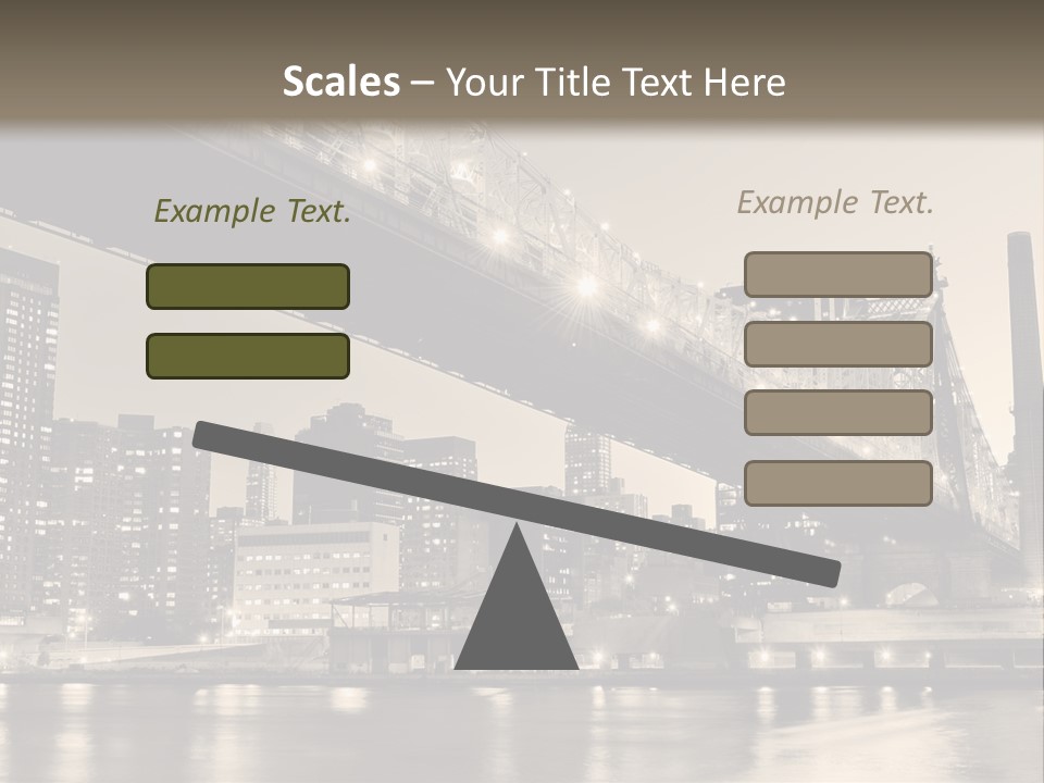 View Famous Skyline PowerPoint Template